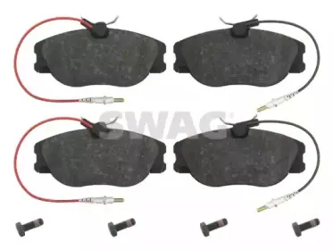 62 91 6224 SWAG Комплект тормозных колодок, дисковый тормоз